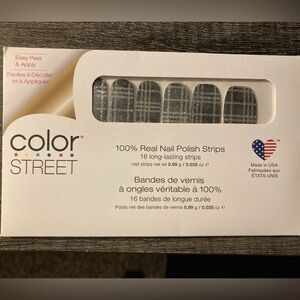 Color Street Plaid Reputation Nail Polish Strips